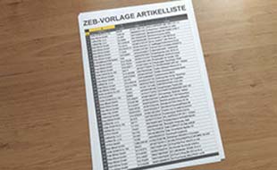 Artikelliste